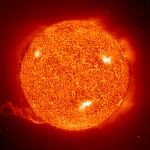 Proeminências do Sol