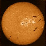 Disco Solar em H-Alpha 